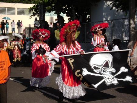 en plein d�fil� !