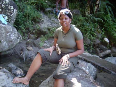 p'tite pose sur un rocher � grand-rivi�re !!