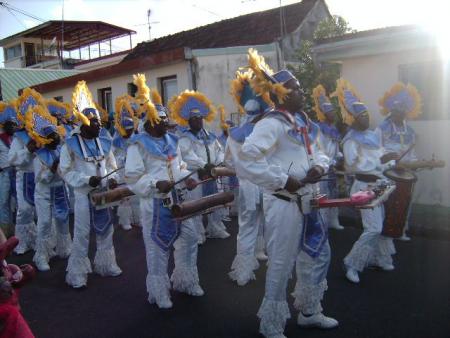dans les rues des Abymes le lundi gras...