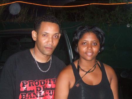 Alain Ajax & moi pour les 2 ans du tropicana....