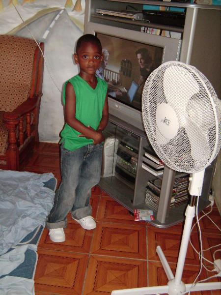 Voici mon pti bonhomme 100 c natte...!!